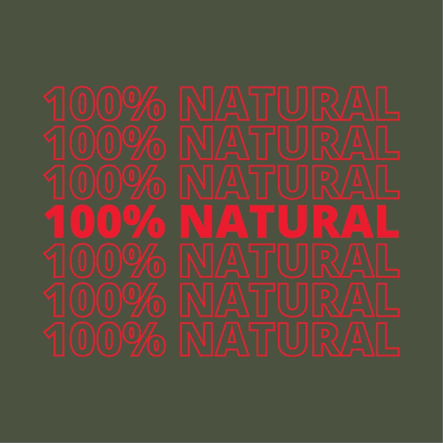 100% Natural