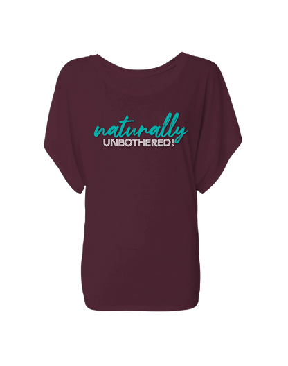 Naturally Unbothered - Maroon