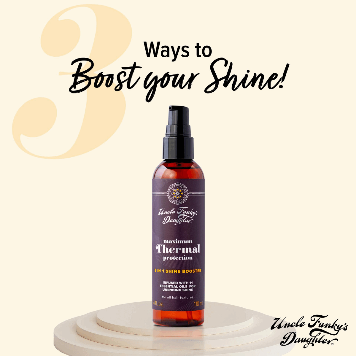 3-in-1 Shine Booster - Maximum Thermal Protection